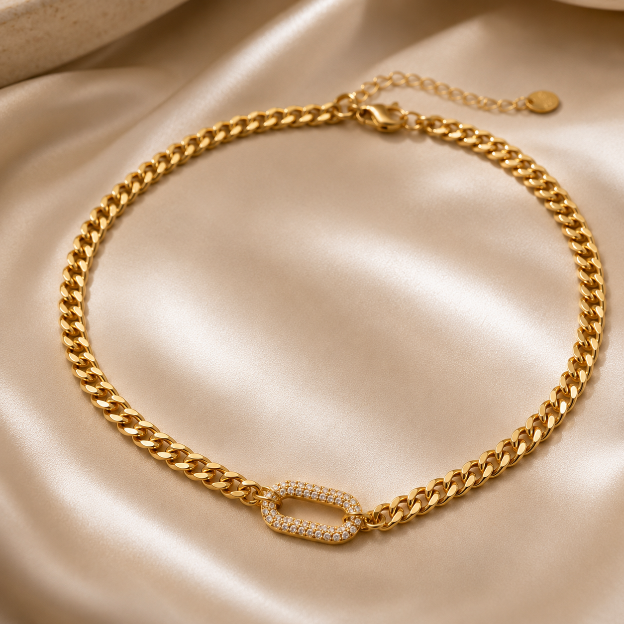 Waterproof Classic gold chain